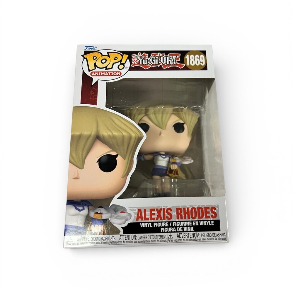 Funko Pop! Animation Yu-Gi-Oh! Alexis Rhodes Vinyl Figure #1869 Boxed